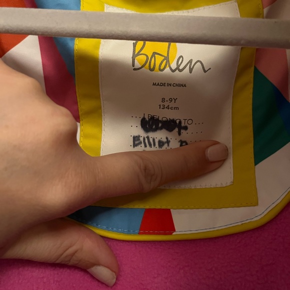 OOS! Boden Surfboard Blue Rainbow Star Snow Suit - Picture 3 of 8